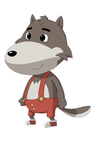 虹猫蓝兔动漫明星-笨狼